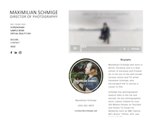 Tablet Screenshot of maximilian-schmige.com